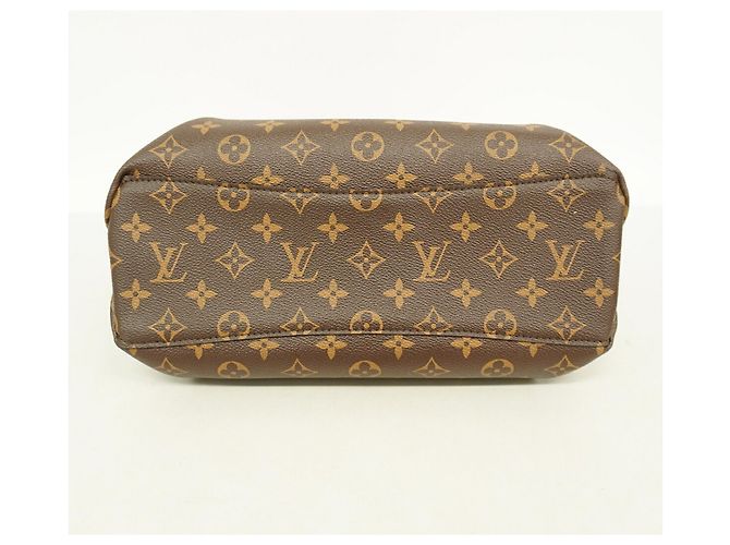 Borsa Louis Vuitton Monogram Rivoli PM Marrone - vista 3