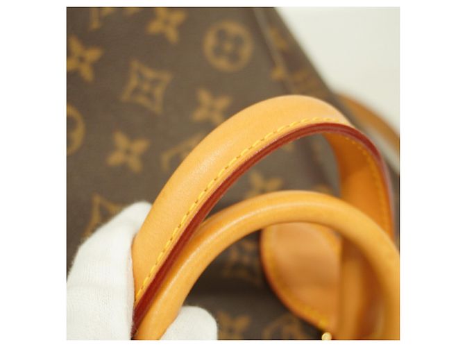 Borsa Louis Vuitton Monogram Rivoli PM Marrone - vista 9