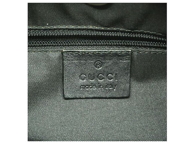 Borsa a tracolla Gucci in camoscio nero 001 3297 - vista 5