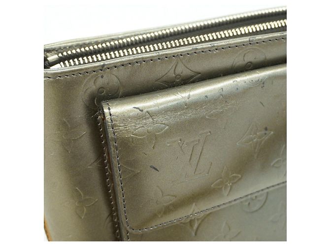 Louis Vuitton Monogram Mat Alston Schultertasche Schwarz - Ansicht 8