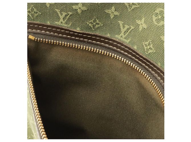 Borsa Tote Louis Vuitton Monogram Mini Lucille GM Verde Cachi Monogramma - vista 9