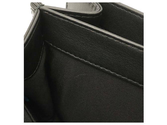 Borsa a tracolla Chanel Coco Mark Chain Nero - vista 7