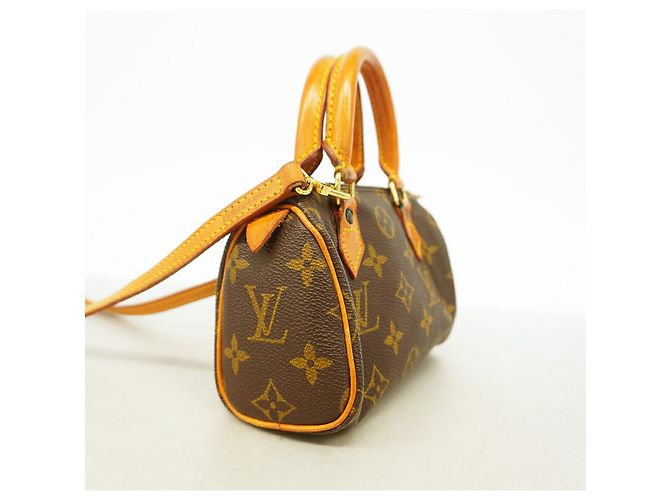 Borsa a mano Louis Vuitton Monogram Mini Speedy M41534 Marrone - vista 2