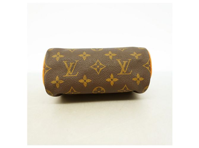 Borsa a mano Louis Vuitton Monogram Mini Speedy M41534 Marrone - vista 3