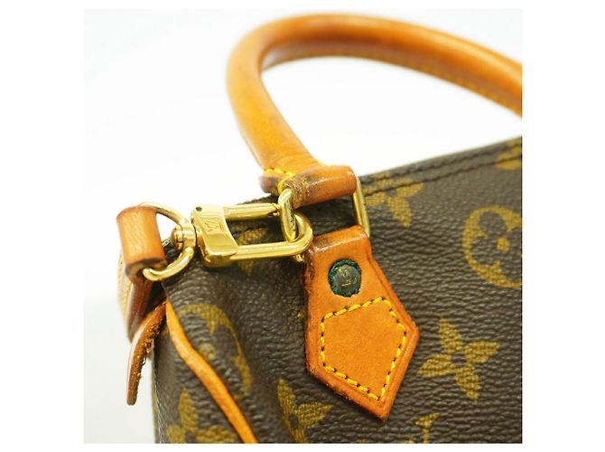 Borsa a mano Louis Vuitton Monogram Mini Speedy M41534 Marrone - vista 6