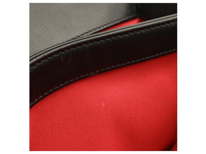 Chanel V-stitch Coco Mark Handtasche Schwarz - Ansicht 8