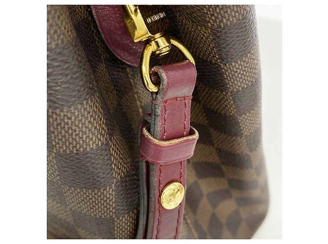 Néonoé Borsa a tracolla Louis Vuitton Damier NeoNoe Damier ebene - vista 9