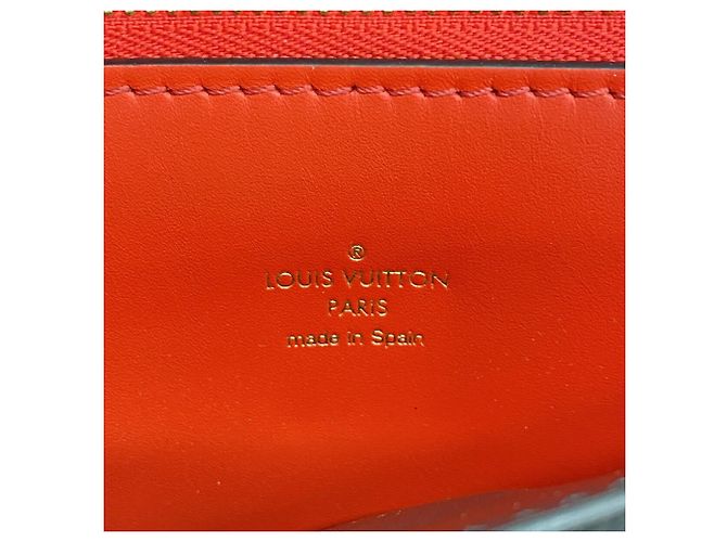 Borsa Louis Vuitton Monogram Millefeuille Marrone Nero Rosso - vista 5