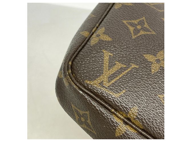 Louis Vuitton Monogram Pochette Accessoires M51980 Marrone - vista 7