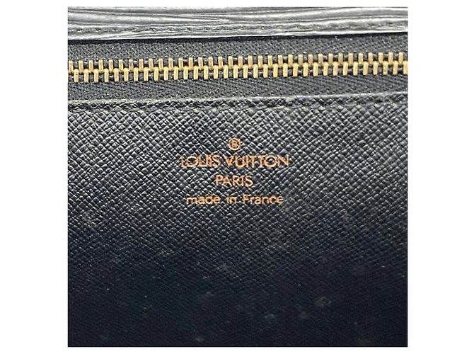 Borsa Louis Vuitton Epi Monceau 28 Nero - vista 5