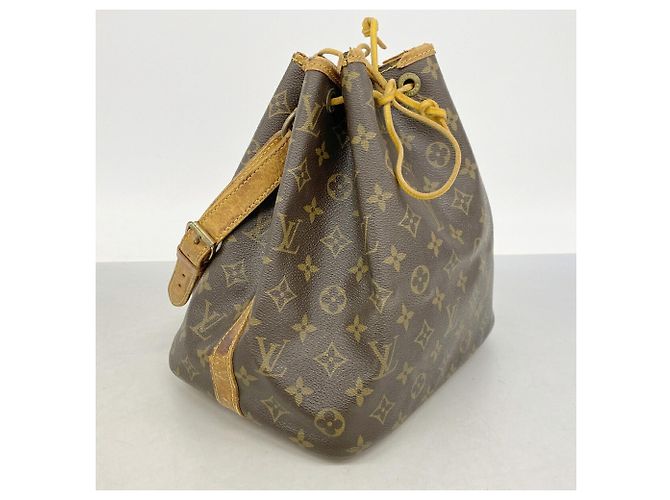 Noe Louis Vuitton Monogram Petit Noé Schultertasche Braun - Ansicht 2