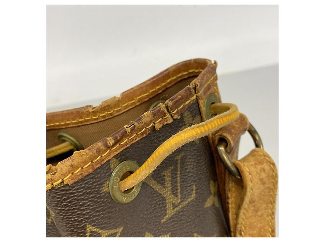 Noe Louis Vuitton Monogram Petit Noé Schultertasche Braun - Ansicht 6