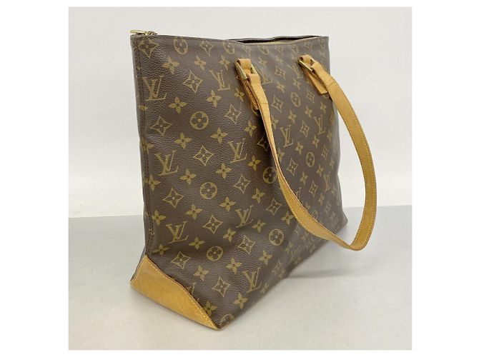 Borsa Cabas Mezzo Monogram Louis Vuitton Marrone - vista 2
