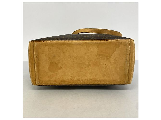 Borsa Cabas Mezzo Monogram Louis Vuitton Marrone - vista 3