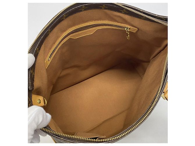 Borsa Cabas Mezzo Monogram Louis Vuitton Marrone - vista 4