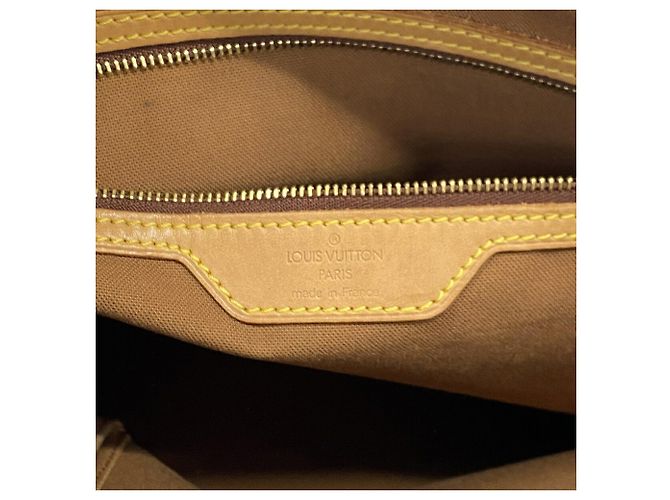 Borsa Cabas Mezzo Monogram Louis Vuitton Marrone - vista 5