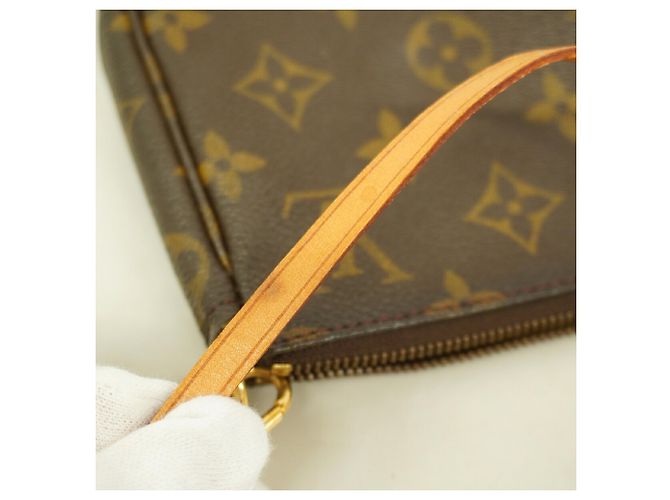 Louis Vuitton Monogram Pochette Accessoires M51980 Marrone - vista 8