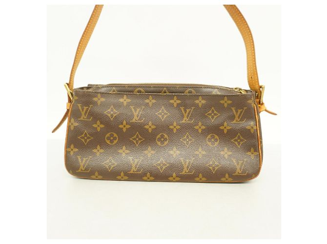 Borsa a tracolla Louis Vuitton Monogram Vivacite MM Marrone - vista 11