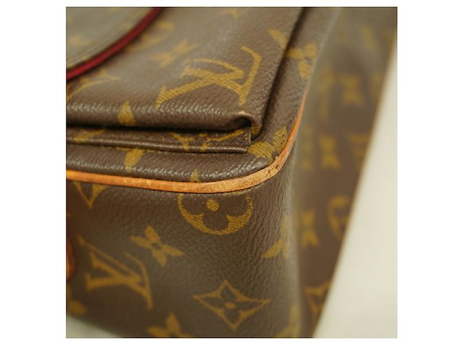 Borsa a tracolla Louis Vuitton Monogram Vivacite MM Marrone - vista 6