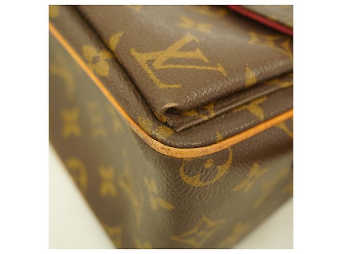 Borsa a tracolla Louis Vuitton Monogram Vivacite MM Marrone - vista 7