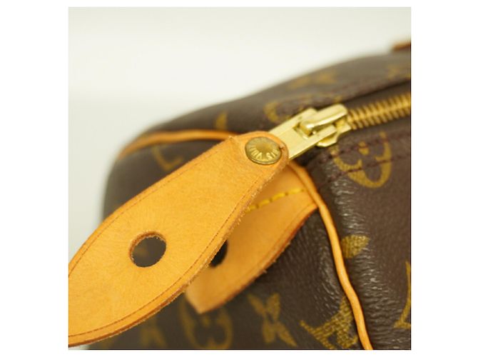Bolso Louis Vuitton Monogram Speedy 35 Castaño - vista 6