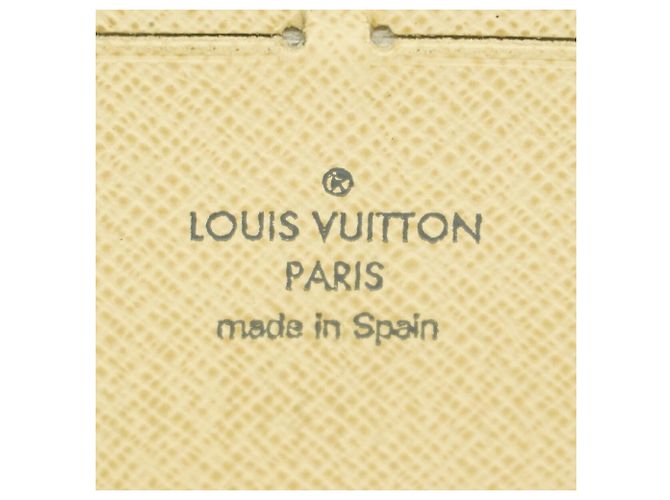 Louis Vuitton Damier Azur Zippy Organizer Long Wallet N60012 Bianco - vista 4