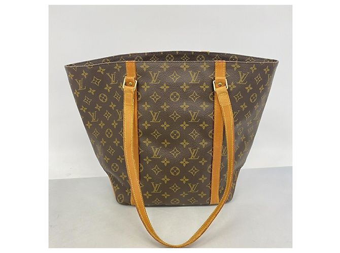 Louis Vuitton Monogram Tote Bag Braun - Ansicht 12