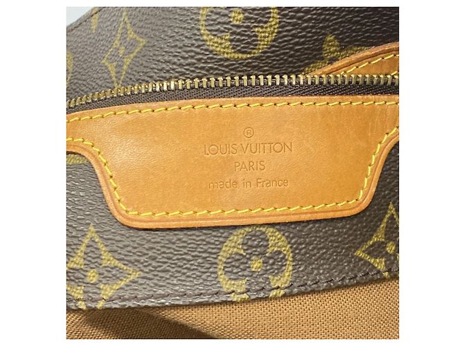 Louis Vuitton Monogram Tote Bag Braun - Ansicht 5