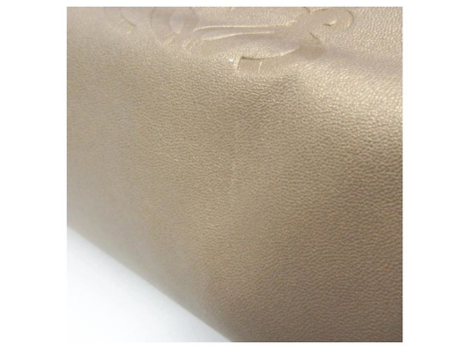 Borsa in pelle Loewe Anagram Logo Nappa Aire D'oro - vista 7
