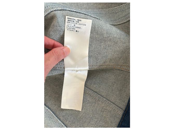 Chaqueta vaquera Louis Vuitton botones Monogram Azul - vista 4