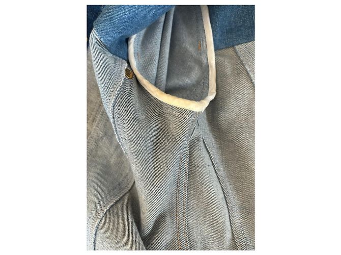 Chaqueta vaquera Louis Vuitton botones Monogram Azul - vista 5