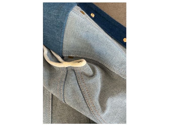 Chaqueta vaquera Louis Vuitton botones Monogram Azul - vista 6