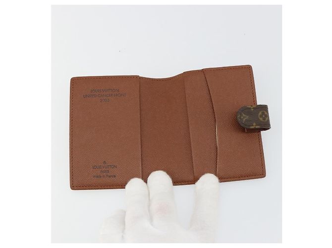 Copertina Agenda Louis Vuitton Monogram Canvas Marrone - vista 5