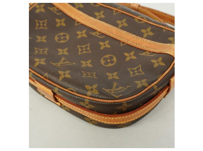 Bolso de hombro Louis Vuitton Monogram Jeune Fine Castaño - vista 6