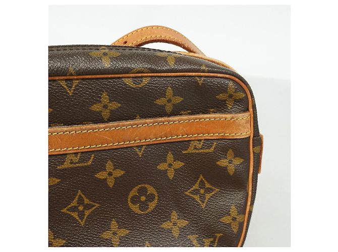 Bolso de hombro Louis Vuitton Monogram Jeune Fine Castaño - vista 7