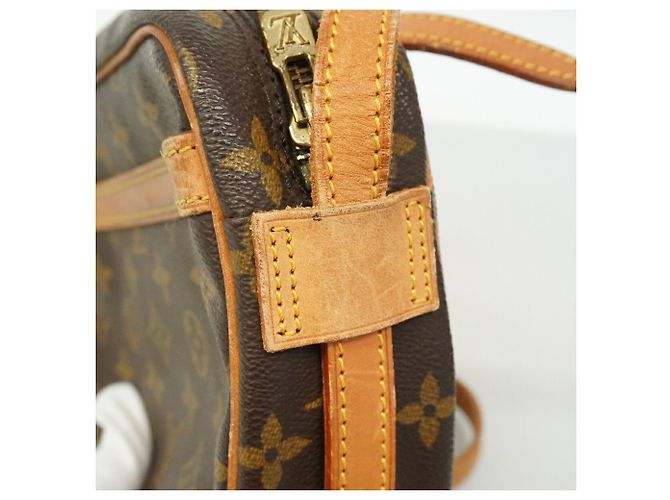 Bolso de hombro Louis Vuitton Monogram Jeune Fine Castaño - vista 8