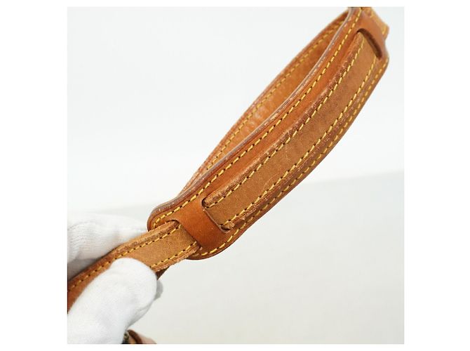 Bolso de hombro Louis Vuitton Monogram Jeune Fine Castaño - vista 9