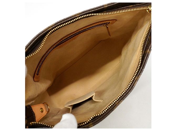 Louis Vuitton Monogram Looping GM Schultertasche Braun - Ansicht 4