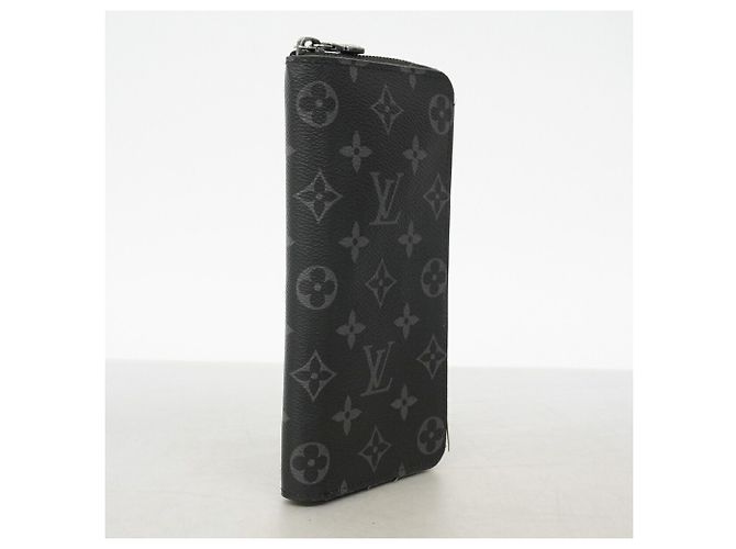 Louis Vuitton Monogram Eclipse Zippy Wallet Black - view 2