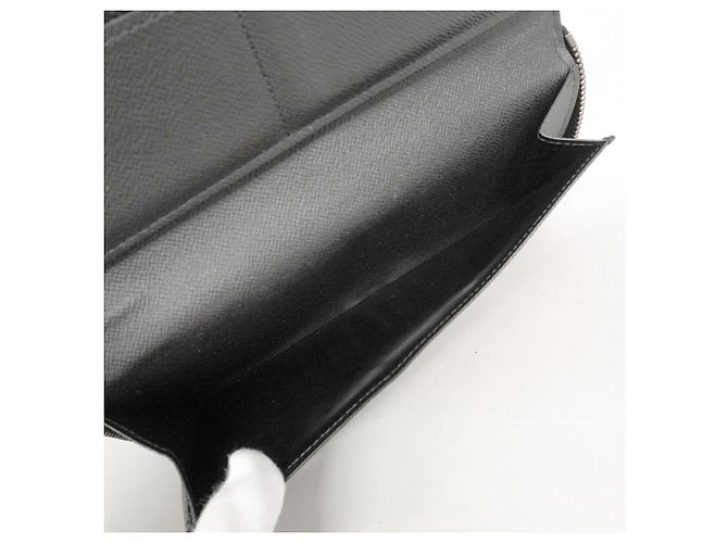 Louis Vuitton Monogram Eclipse Zippy Wallet Black - view 9