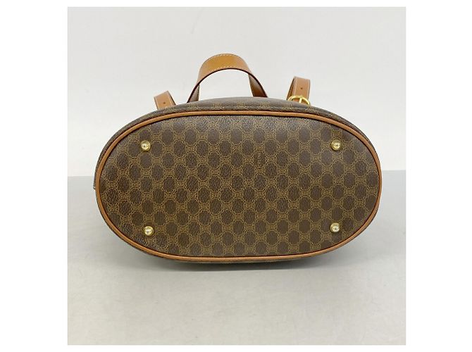 Céline Bolso Tote Celine Macadam Castaño - vista 3