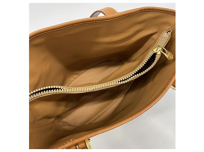 Céline Bolso Tote Celine Macadam Castaño - vista 4