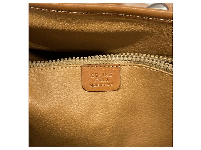 Céline Bolso Tote Celine Macadam Castaño - vista 5