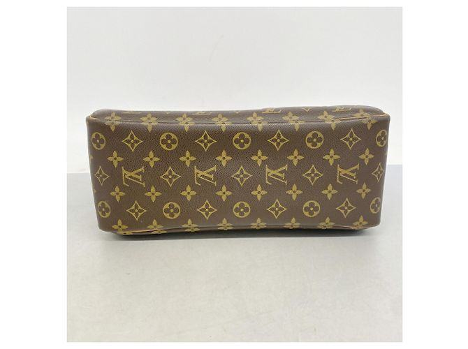 Borsa Louis Vuitton Monogram Deauville M47270 Brown Marrone - vista 3