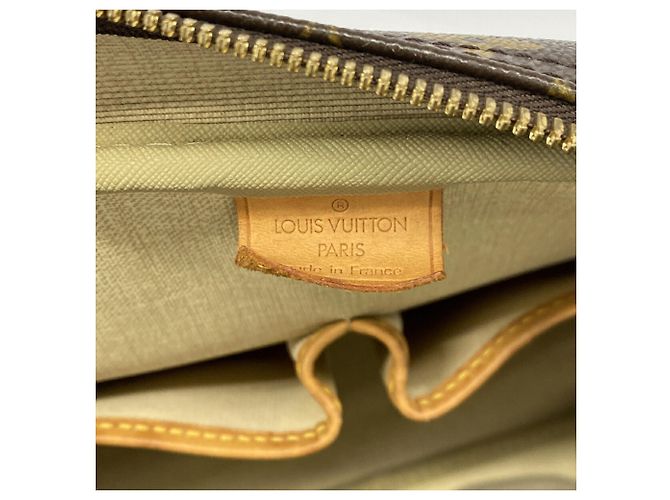 Borsa Louis Vuitton Monogram Deauville M47270 Brown Marrone - vista 5