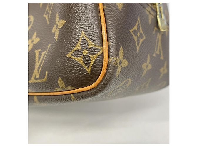 Borsa Louis Vuitton Monogram Deauville M47270 Brown Marrone - vista 6