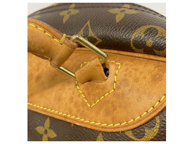 Borsa Louis Vuitton Monogram Deauville M47270 Brown Marrone - vista 9