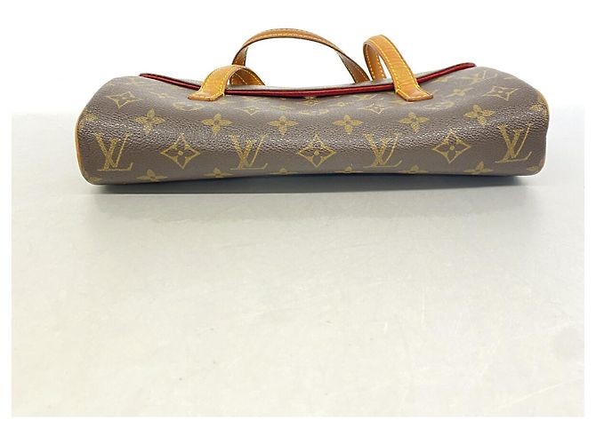 Louis Vuitton Monogram Sonatine Handtasche Braun - Ansicht 3