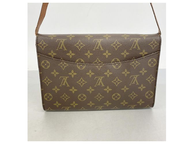 Louis Vuitton Monogram Bordeaux Schultertasche Braun - Ansicht 10