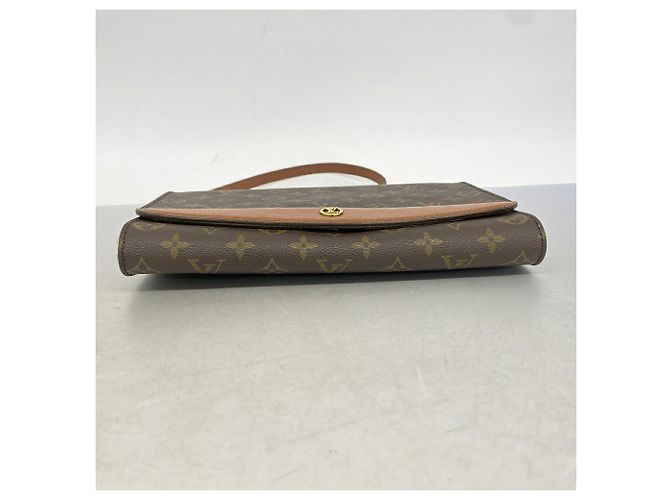 Louis Vuitton Monogram Bordeaux Schultertasche Braun - Ansicht 3